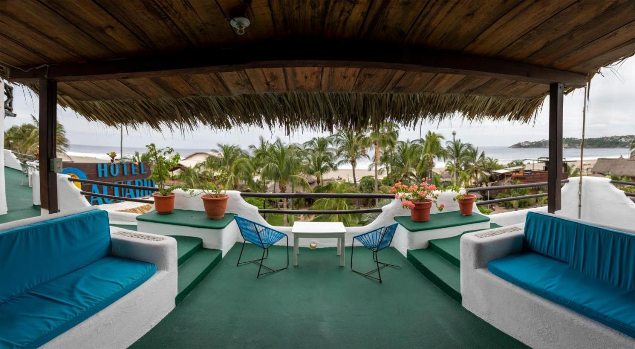 Hotel Bungalows Acuario Puerto Escondido  Eksteriør bilde
