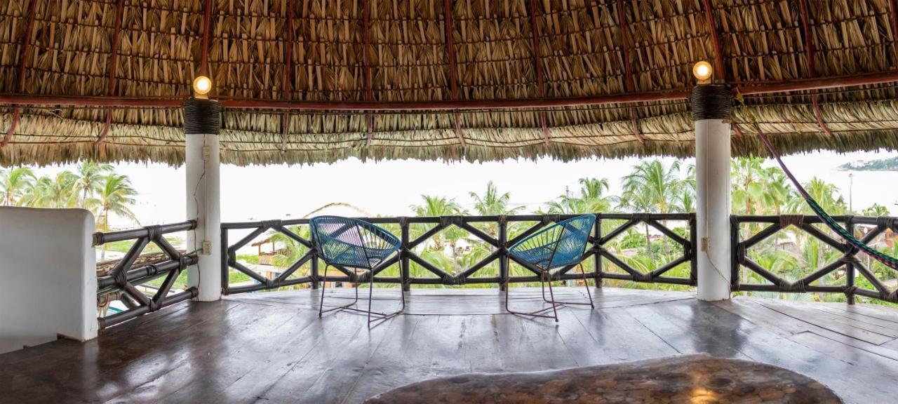 Hotel Bungalows Acuario Puerto Escondido  Eksteriør bilde